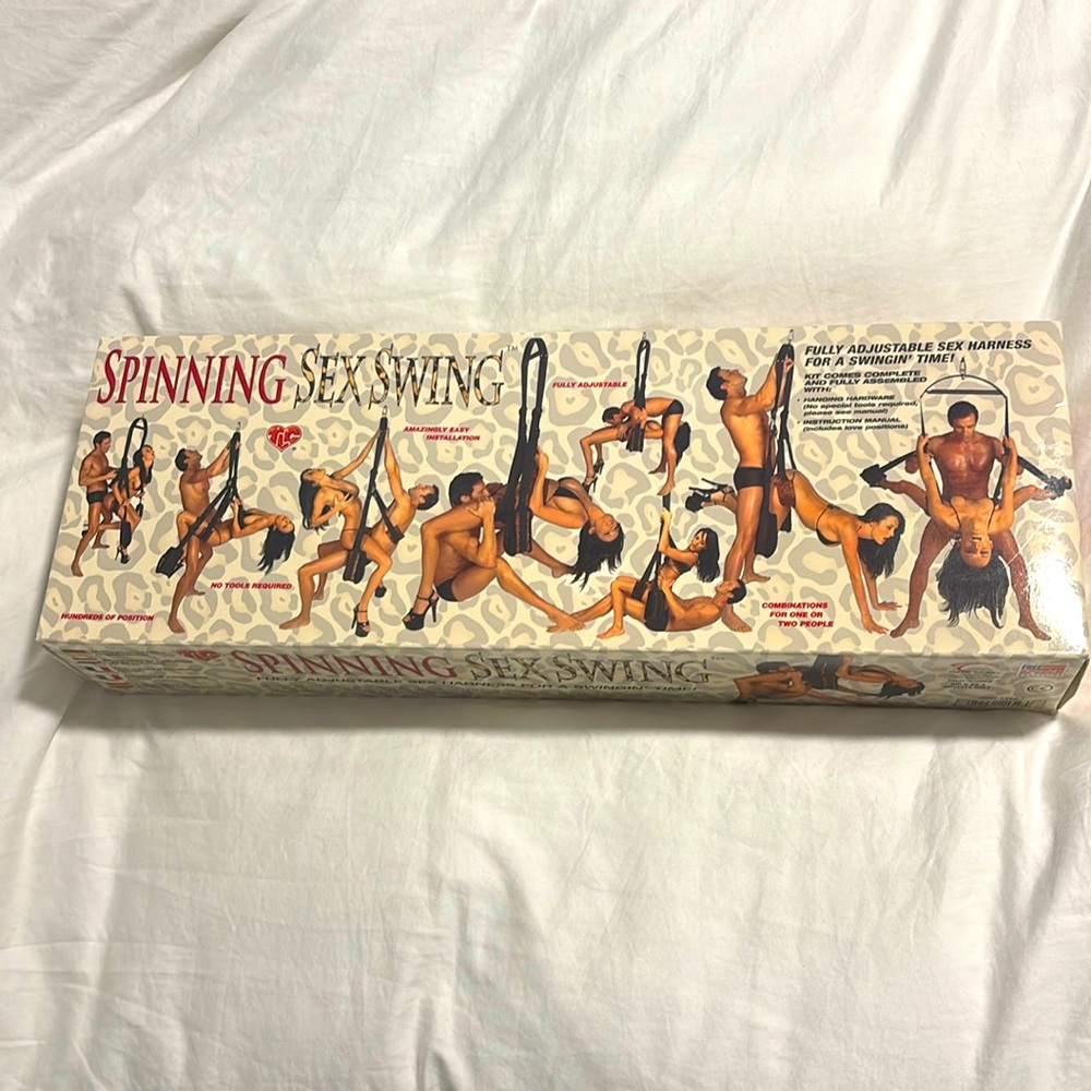 New in Box TLC Spinning Sex Swing - Never opened